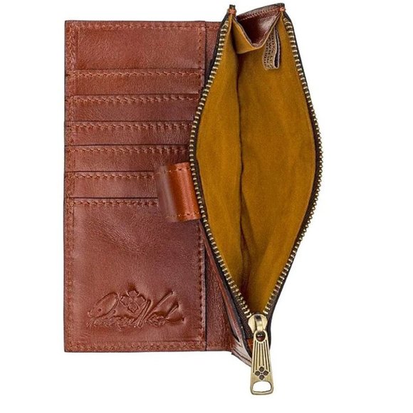 Patricia Nash European Trip Nazari Leather Wallet NEW with tag - Picture 5 of 8